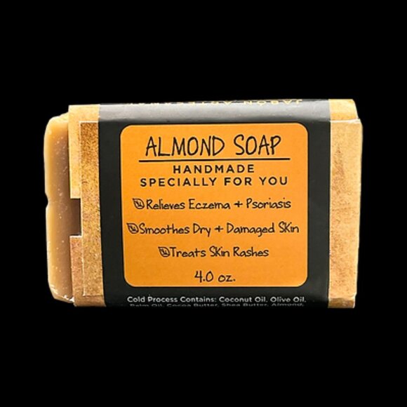 Natural Handmade Almond & Body Lotion Skin Care - Picture 1 of 2